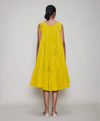 Yellow new vena aakaar dress 3