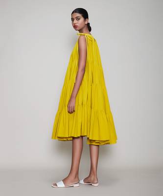 Yellow new vena aakaar dress 4