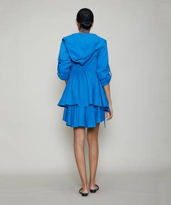 Blue veza & jacket set 3