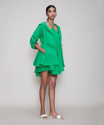Green veza & jacket set 2