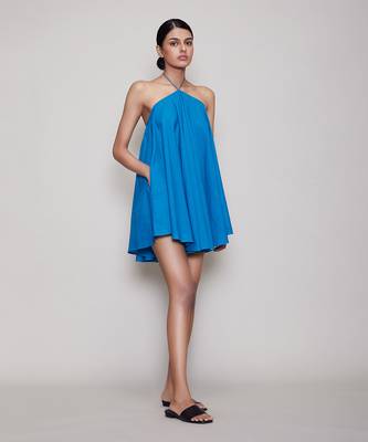 Blue veza aakaar dress 2