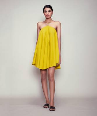 Yellow veza aakaar dress 1