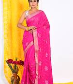 HEAVY EMBODIERY SAREE