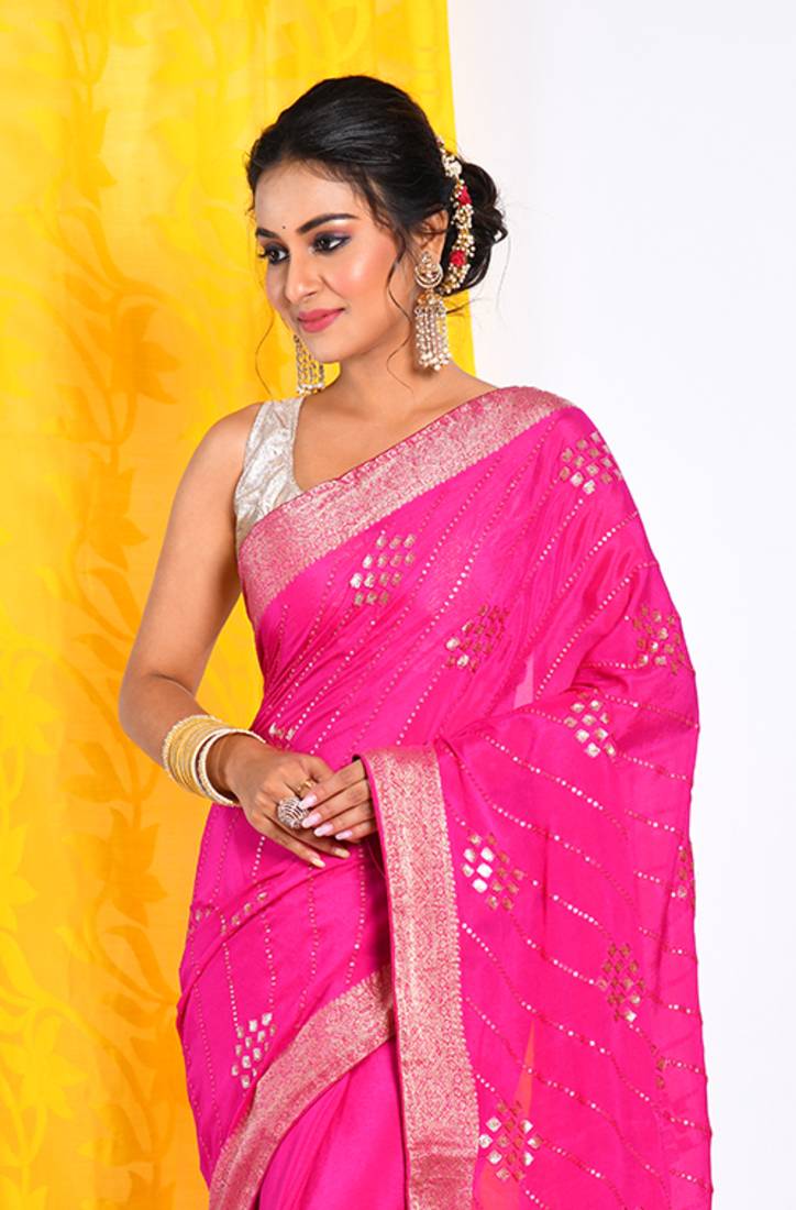 HEAVY EMBODIERY SAREE