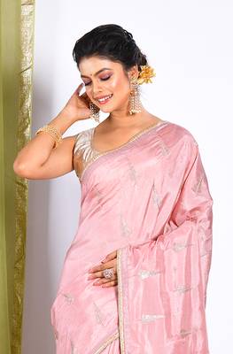 HEAVY EMBODIERY SAREE 2