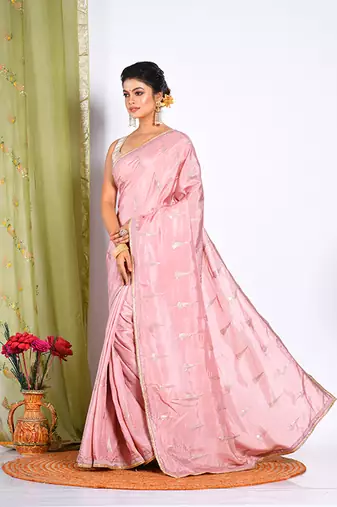 HEAVY EMBODIERY SAREE