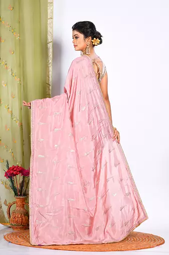 HEAVY EMBODIERY SAREE