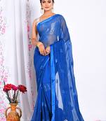 HEAVY EMBODIERY SAREE