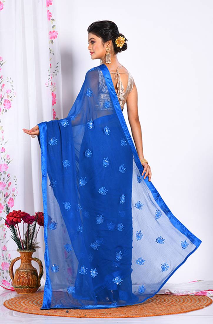 HEAVY EMBODIERY SAREE