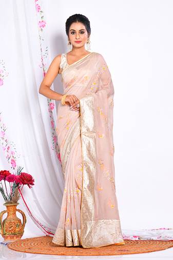 HEAVY EMBODIERY SAREE