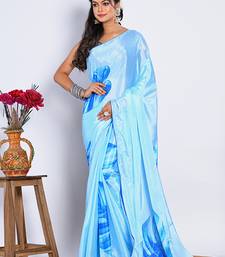 SEMI DIGITAL PRINT SAREE