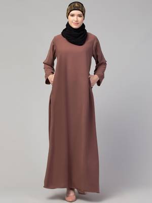 Nazneen flare daily wear basic Casual Abaya 1