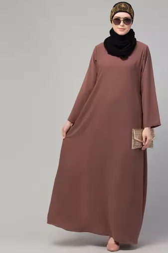 Nazneen flare daily wear basic Casual Abaya
