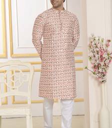 Arruga stylish digital print sequins embroidery kurta pajama