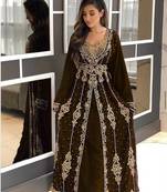 Brown Wedding Kaftan for Women