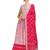 Amrutam Fab Women's Whitre & Pink Color Satin Digital Print Crush Designer Lehenga Choli