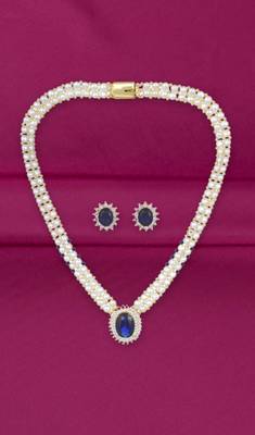 White pearl necklace-sets 1