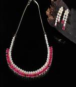 Pink necklace-sets
