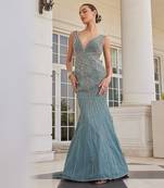Deep aqua sirius gowns