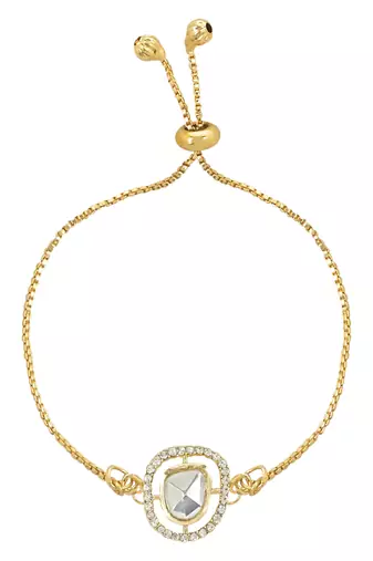 rakshabhandhan special kundan bhaiya bhabhi pearl hanging lumba bracelet rakhi combo set with roli chawal