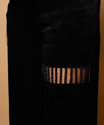 Black velvet corset co ord  set 4