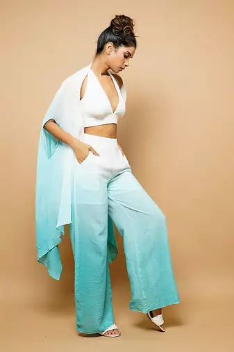 Ombre crushed co ord set