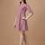 WILNERCROWN Western Casual Knee Length Waist Drop Dress For Girls and Women's