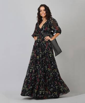 Black vivienne gown 1