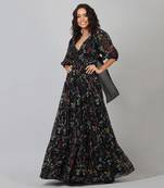 Black vivienne gown
