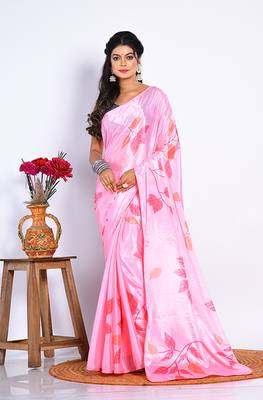 SEMI DIGITAL PRINT SAREE 1