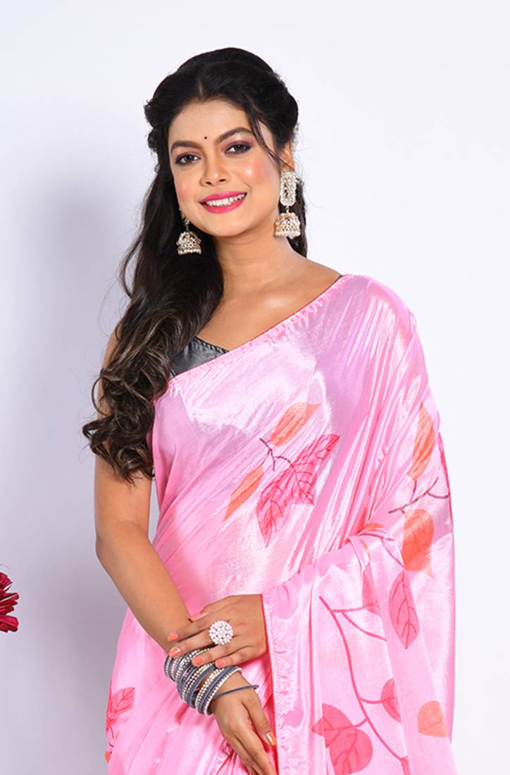 SEMI DIGITAL PRINT SAREE