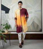 Brown navan kurta set