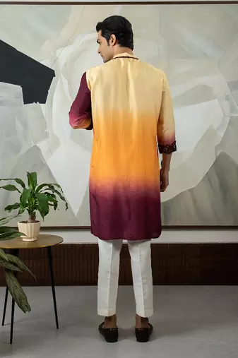 Brown navan kurta set