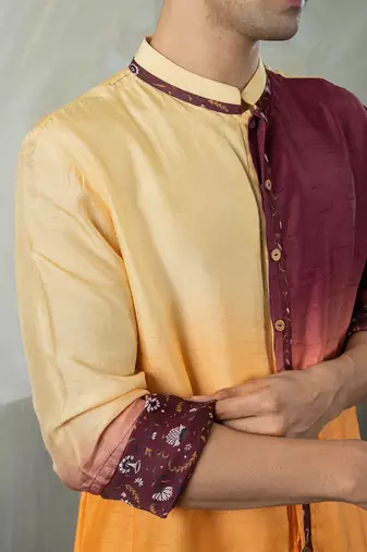 Brown navan kurta set