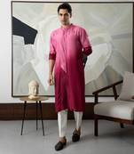 Maroon kurta set