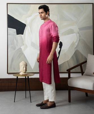 Maroon kurta set 2