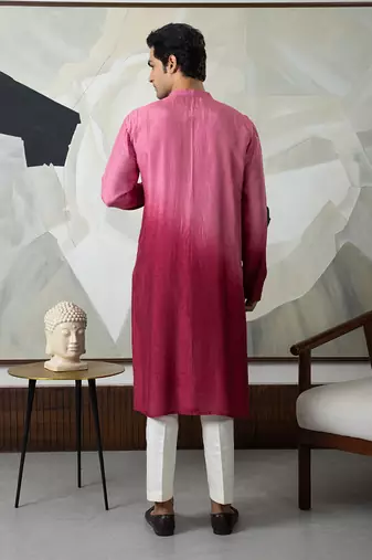 Maroon kurta set