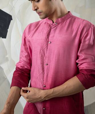 Maroon kurta set 4