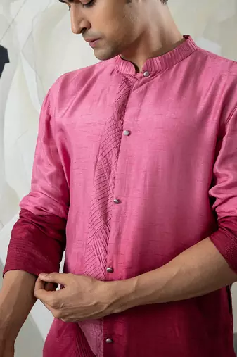 Maroon kurta set
