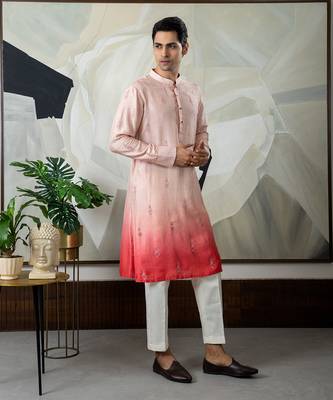 Peach dhir kurta set 2