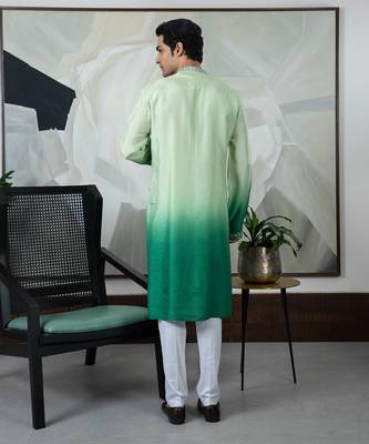 Green asraar kurta set 3