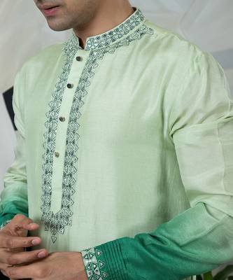 Green asraar kurta set 4