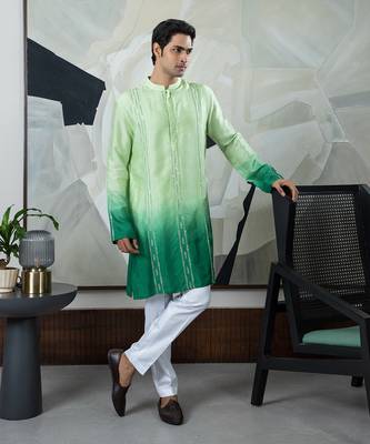 Green cool kurta set 1