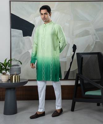 Green cool kurta set 2
