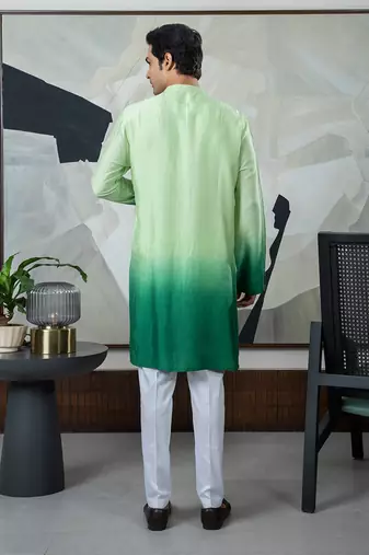 Green cool kurta set