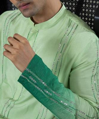 Green cool kurta set 5