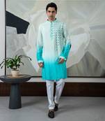 Turquoise kurta set