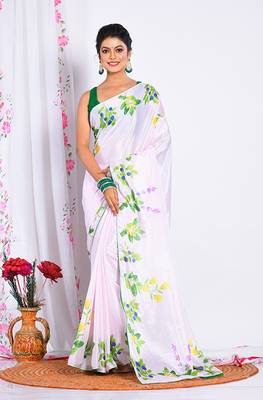 SEMI DIGITAL PRINT SAREE 1