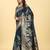 Morpich banarasi silk rapier jacquard saree with blouse piece