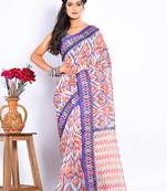 SEMI DIGITAL PRINT SAREE